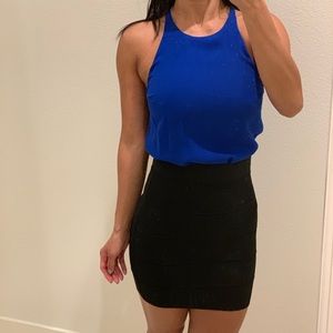 A.L.C. Open back silk top size xs